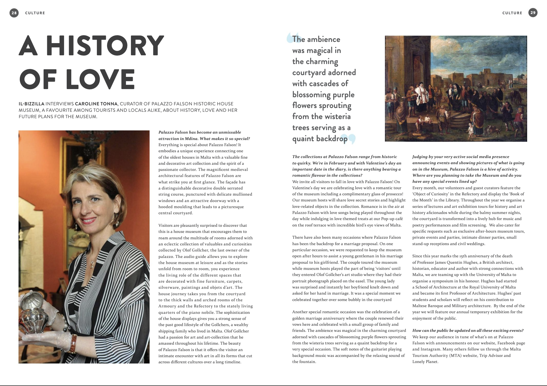 2019 - Bizzilla magazine no 74 February 2019 -A History of Love